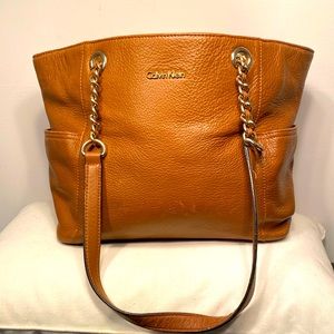 Calvin Klein Brown Shoulder Bag